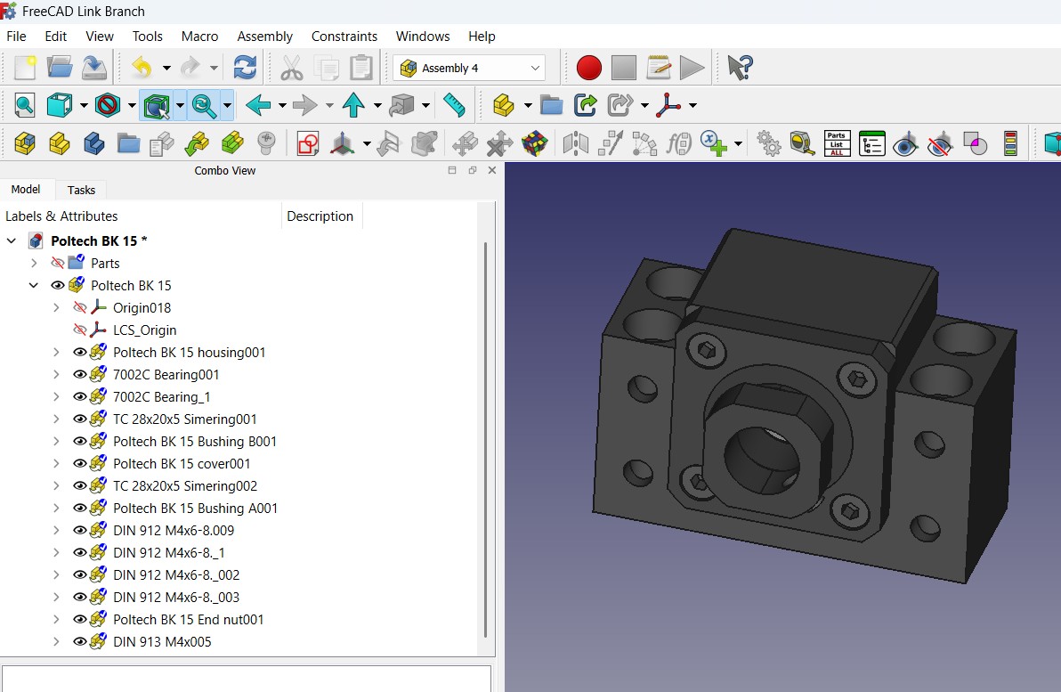Poltech BK 15 轴台